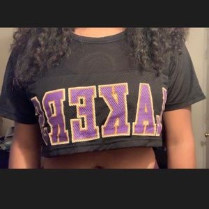 NBA Cropped Lakers Jersey